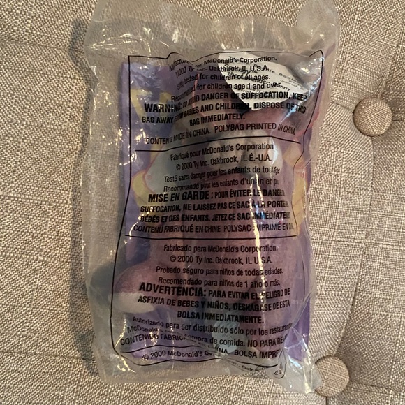 Springy the Lavender Bunny TY Beanie baby! - Picture 1 of 2